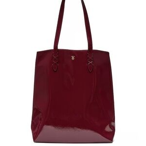 Elegant Burgundy Tote Bag